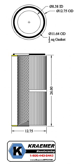 Open/Closed 26" lg 120 Pleats (Polyester)