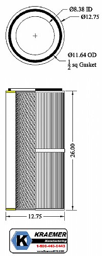 Open/Open 26" lg 120 Pleats (Polyester)